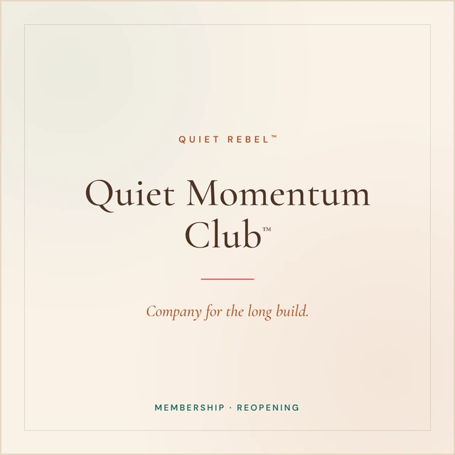 Quiet Momentum Club
